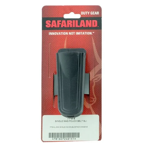 Safariland 7122 Double 9mm Luger/40 S&W Single Stack Polymer Black
