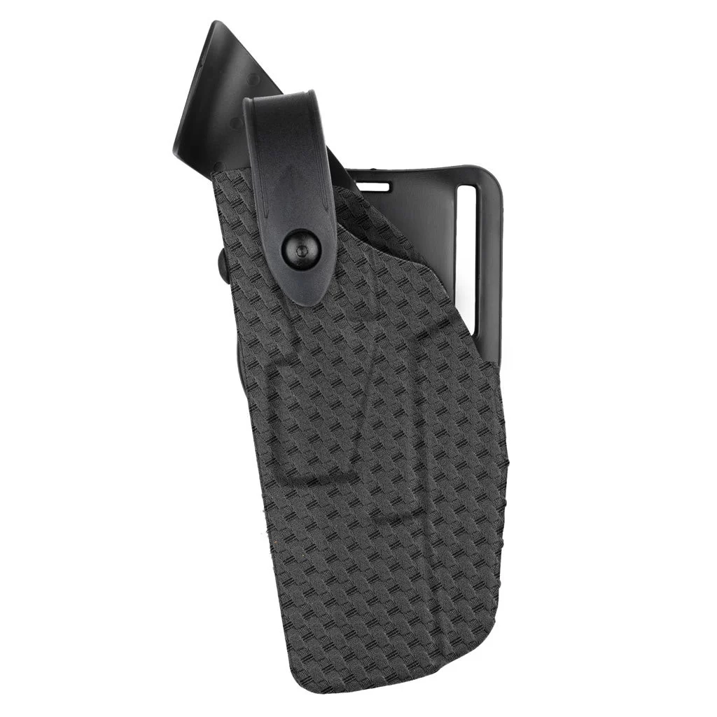 Safariland 7TS ALS Level III Retention Holster Mid-Ride, SafariSeven Black Basketweave,Right Hand Fits – Glock: 21 w/ ITI M3, TLR-1, SureFire X200/X300, 4.5″ BBL