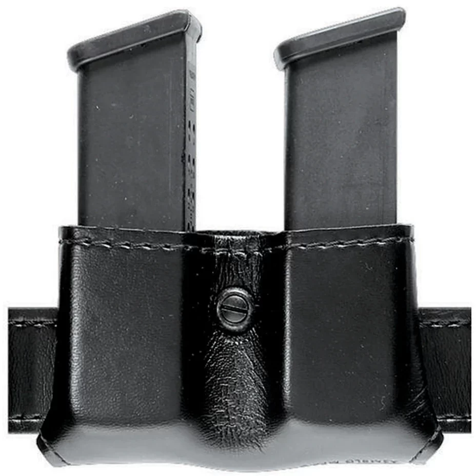 Safariland Model 079 Double Magazine Pouch, Black Basketweave