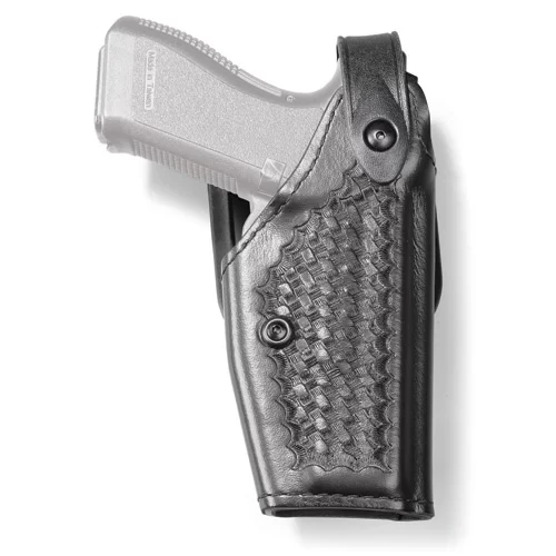 Safariland – Model 6280 Level II Holster Mid-Ride Duty STX Basket, Right Hand Fits – Smith & Wesson M&P 45 W & W/o Safety 4.5″ BBL