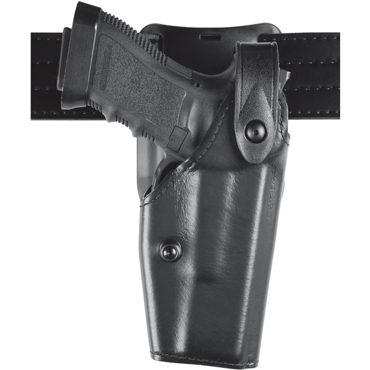 Safariland Model 6285 Level II Duty Holster, Plain Black Right Hand SIGP229R DAK (DAO) withBobbed Hammer 3.9″