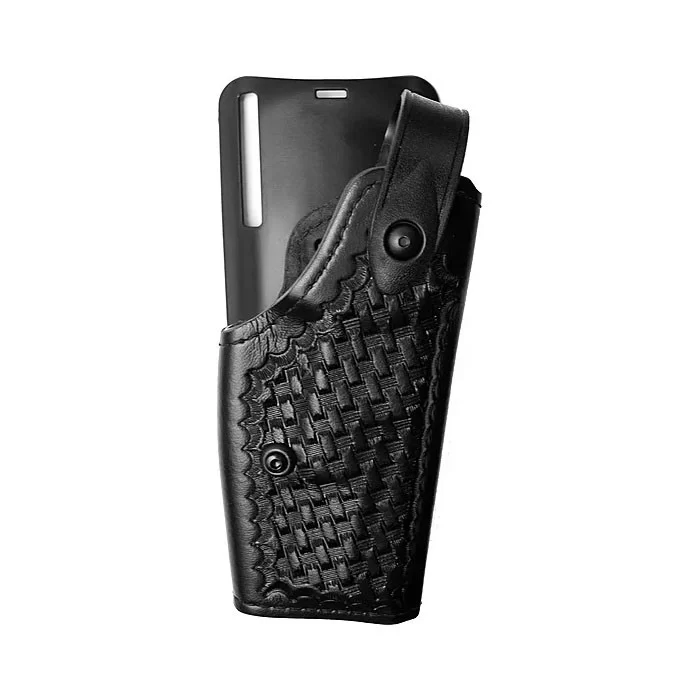 Safariland – Model 6285 Level II Holster 1.50″ Belt Drop, Duty Basket Weave Black Righ Fits – Glock: 17, 22 w/ ITI M3 Light 4.5″ BBL