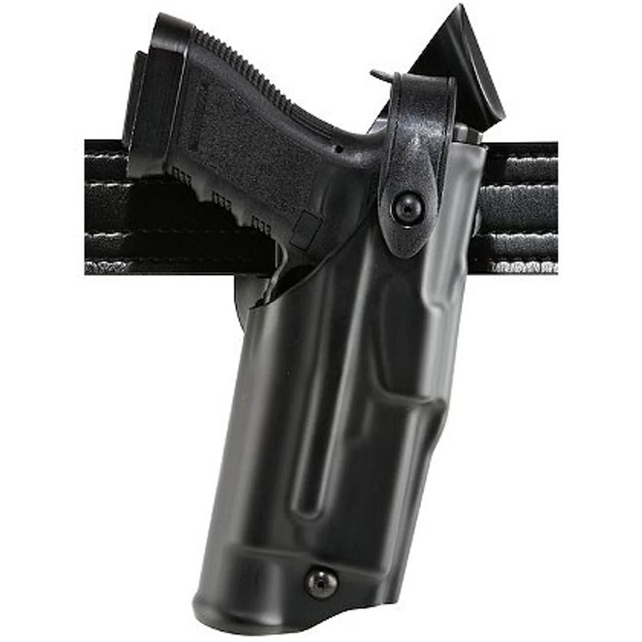 Safariland Model 6360 ALS Level III Holster Plain Black, Mid-Ride Belt Loop, Right Hand Fits – Sig Sauer SP2022, 3.87″ BBL