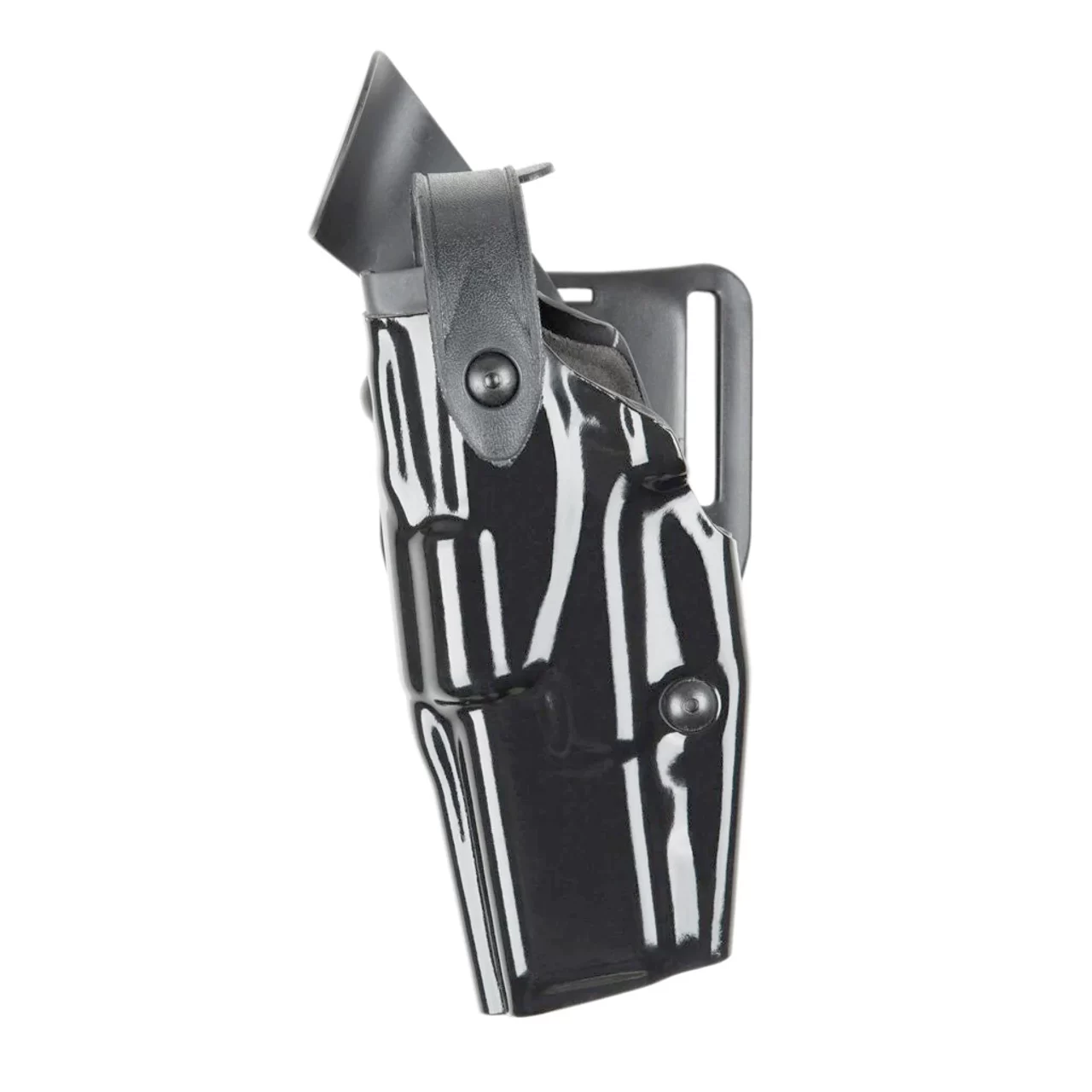 Safariland Model 6360 ALS Level III Holster STX Hi Gloss Black, Mid-Ride Belt Loop, Right Hand Fits – Glock: 17, 22 w/ ITI M3 Light, TLR-1, SureFire X200/X300, 4.5″ Barrel