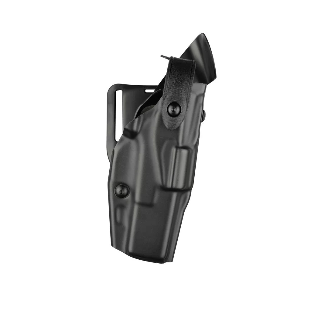 Safariland Model 6360 ALS Level III, Mid-Ride Duty Holster, STX Plain Black, Right Hand