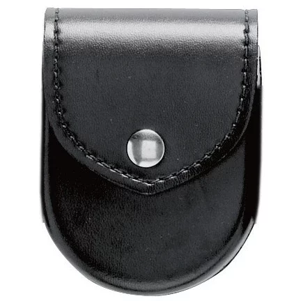 Safariland Model 90H Handcuff Pouch, Plain Finish, Chrome Snap