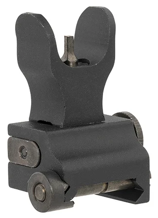 Samson 0200029010 Quick Flip Front Sight (A2)Black Flip Up for AR-15