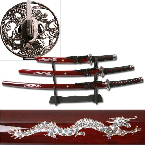 Samurai Dragon Longsword Katana Set