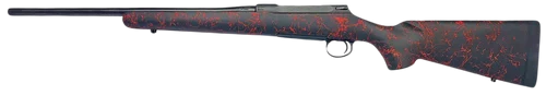 Sauer 100 Pantera XT Sports South Exclusive 7mm-08 Remington Magnum, 24.4" Threaded Barrel, Black/Red Webbing, Matte Blued Rec, 4rd