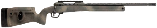 Savage 110 Pro Pursuit 300 Winchester Short Magnum, 20" Threaded Barrel, Woodland Camo, Olive Drab Green Rec, 3rd