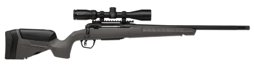 Savage 110 Trailblazer XP 300 Winchester Magnum, 22" Straight Fluted Barrel, Threaded, Cerakote, Black, Flat Dark Gray Stock, 3rd, 1 Magazine, Vortex Crossfire II 3-9X40 Optic