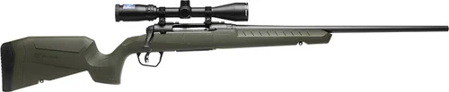 Savage Axis 2 XP Combo 308 Winchester, 22" Barrel, Dark Olive Green, Boresighted 3-9x40mm Scope, 4rd
