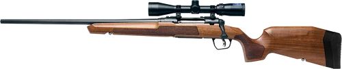 Savage Axis 2 XP Combo 6.5 Creedmoor 4rd,22" Matte Black Sporter Barrel & Drilled & Tapped Carbon Steel Receiver, Ergonomic Hardwood Stock, Left Hand, Boresighted 3-9x40mm Scope