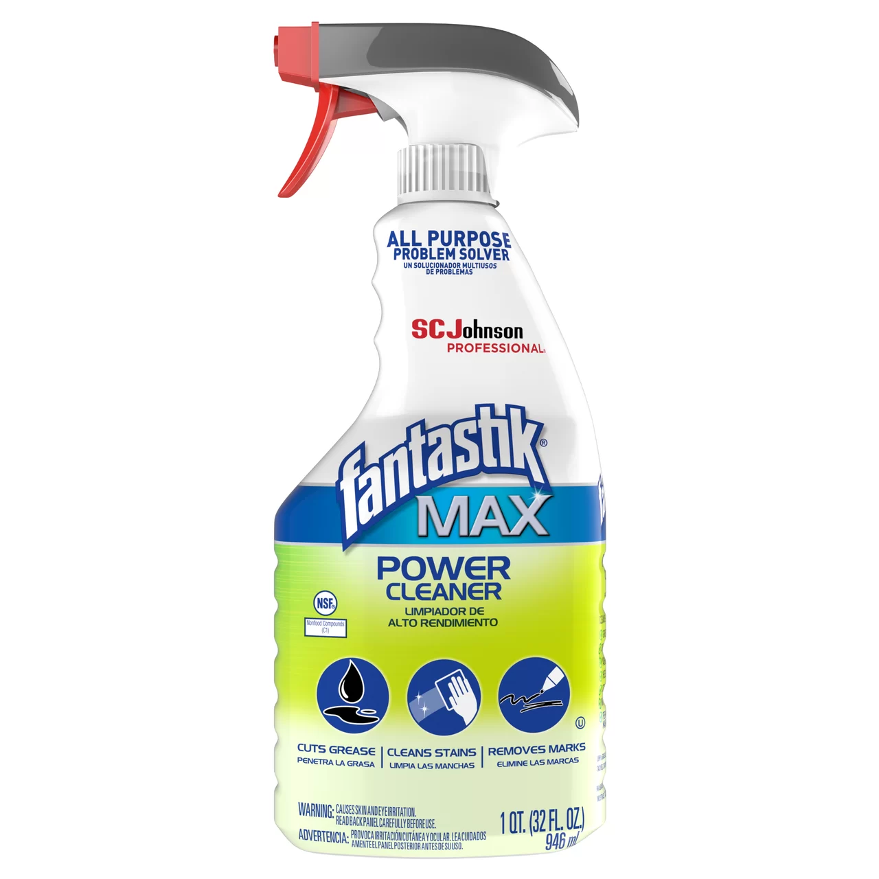 SC Johnson Fantastik Muti-Surface Power Cleaner 32oz Trigger Bottle