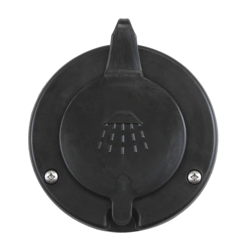 Scandvik Black CapContainer f/Scandvik Recessed Shower [10262P]