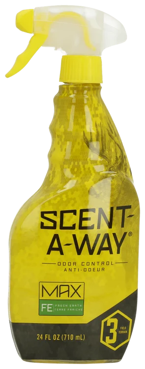 Scent-A-Way Max Field Spray Odor Eliminator Earth Scent 24 oz Trigger Spray