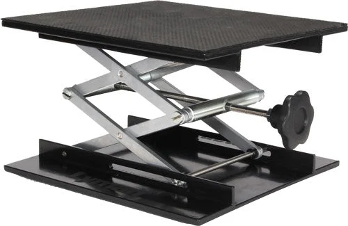 SCISSOR ADJUSTABLE PLATFORMLYMAN SHOOTING BENCH BAG JACK
