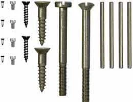 Screws & pins,complete set forVincent - Ohio rifle,unplated steel