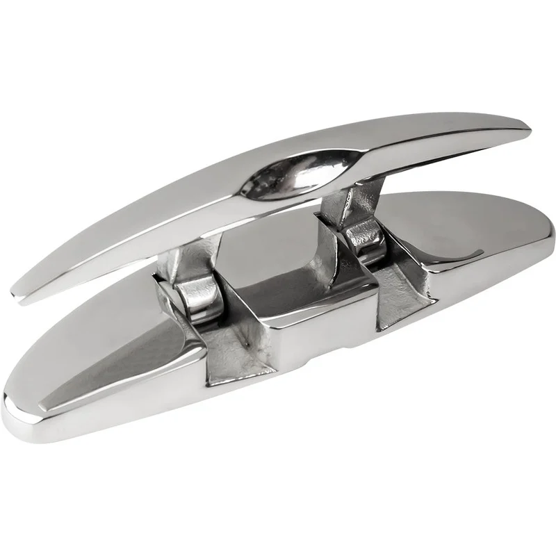 Sea-Dog 5 Oval SS Folding Cleat w/Hidden Hex Bolts [041115-1]