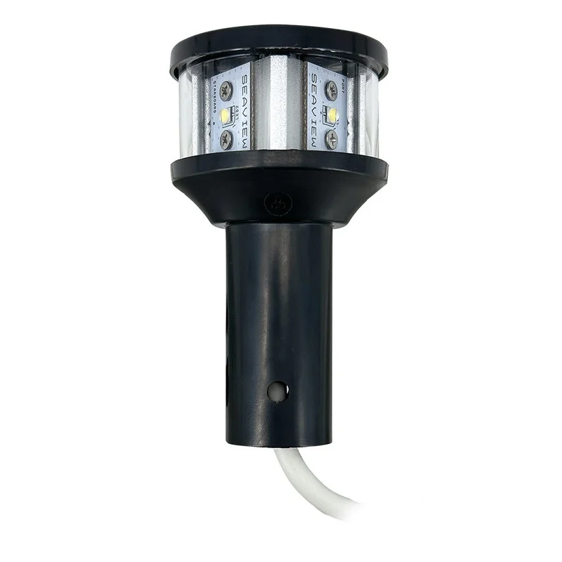 Seaview 12V C5 Certified Round 3nm LED Combo Masthead All-Round Light – Black [LTBLED12C5BLK]