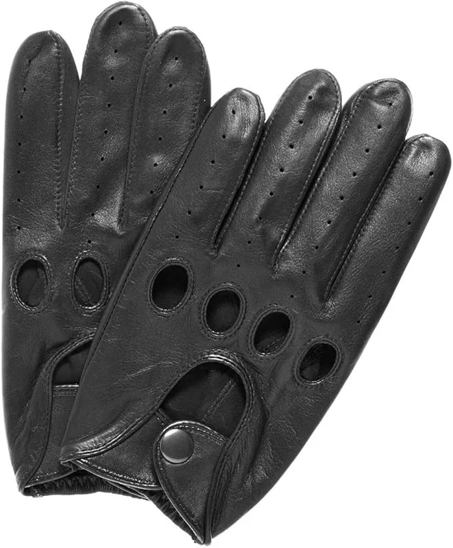 SecPro Leather Driving Gloves