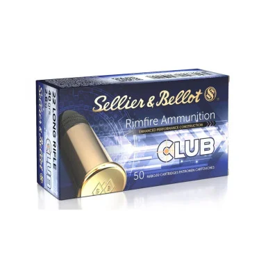 Sellier & Bellot 22LR SB Club 40gr LRN Nickel Casing