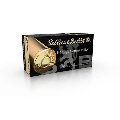 Sellier & Bellot .45 Long Colt Ammunition 50 Rounds JHP 230 Grains