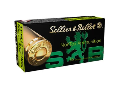 Sellier & Bellot 9mm Luger 115gr Non Tox FMJ 50pk