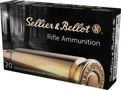 Sellier and Bellot Rifle .303 British 150 gr JSP ammo