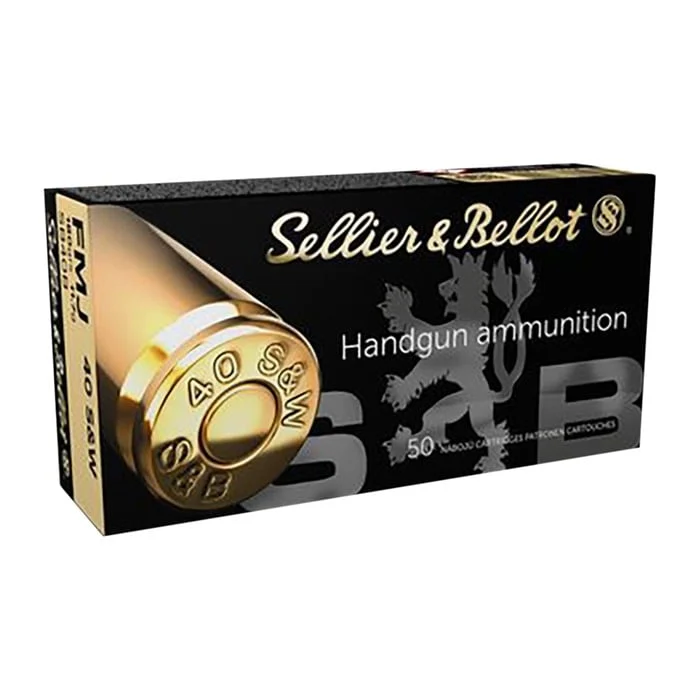 SELLIER & BELLOTHANDGUN 380 AUTO/9MM BROWNING COURT AMMO