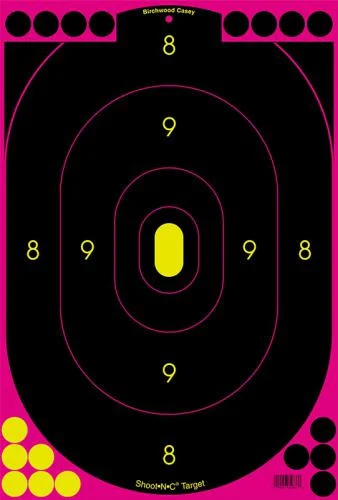 Shoot N C Pink 12"x18" - 5 Sheets