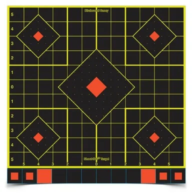Shoot N C12" Sight-In Target 5pk