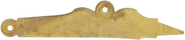Sideplate for Bucks County longrifles, wax cast brass