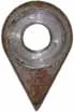 sideplate,for fullstock Hawken Rifle or Plains Rifles,steel