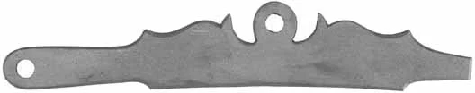 Sideplate Lancaster County Style, iron