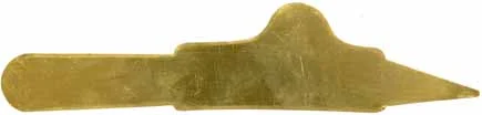 Sideplate for your Classic Longrifles, brass