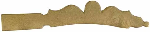 Sideplate for your Classic Longrifles, sand cast brass