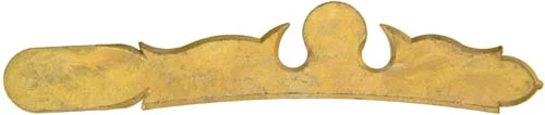 Sideplate for your Popular Longrifles, new wax cast brass