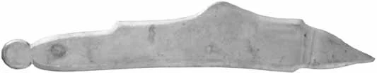 Sideplatefor aFrench Type 'D'Fusil,iron, wax cast steel