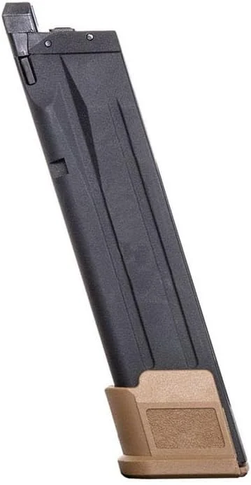 Sig Sauer Airsoft Proforce M17 Magazine Complete C02 Housing 6mm BB, FDE, 21rd