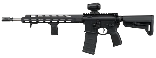 Sig Sauer M400 Tread V2 Optic Package 5.56 NATO 16" SS Barrel; M-LOK Handguard; Black 6 Position Magpul SL-K Stock; ROMEO5 Gen II Compact Sight, 30 Rd