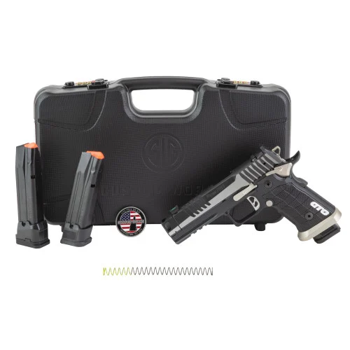 Sig Sauer P211 GTO Equinox 9mm, 4.4"w/MACH3D Compensatored Barrel, Optics Ready, 23rd