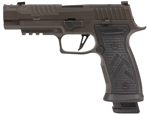 Sig Sauer P320 9mm, 3.9" Barrel, Legion Gray, G10 Grips, Optics Ready, 10rd