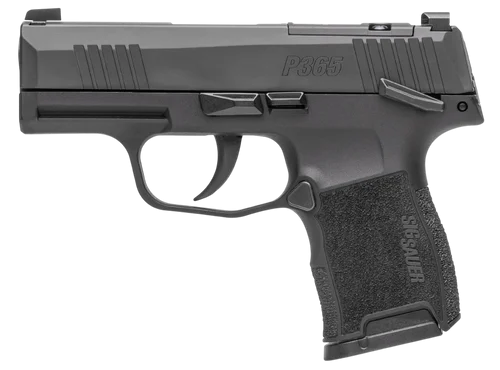 Sig Sauer P365 9mm, 3.1" Barrel, Nitron Black, XRay3 Sights, Optics Ready, 2x10rd Mags, California Compliant