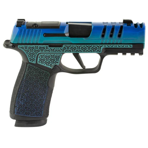 Sig Sauer P365 X-Macro 9mm, 3.1" Barrel, Galactic June Bug Colored, Optic Ready, 17rd