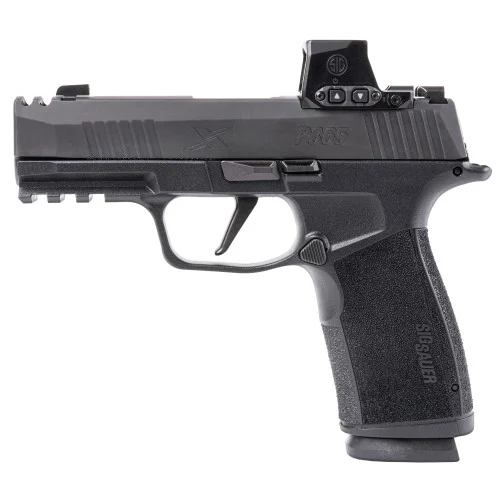 Sig Sauer P365 X-Macro 9mm, 3.1" Barrel, Nitron Black, XRAY3 Sights, Romeo-X SIG-LOC Optic, Compensator, 2x10rd Mags