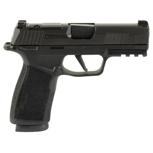 Sig Sauer P365 X-Macro 9mm, 3.7" Barrel, Black, Optic Ready, Manual Safety, 10rd
