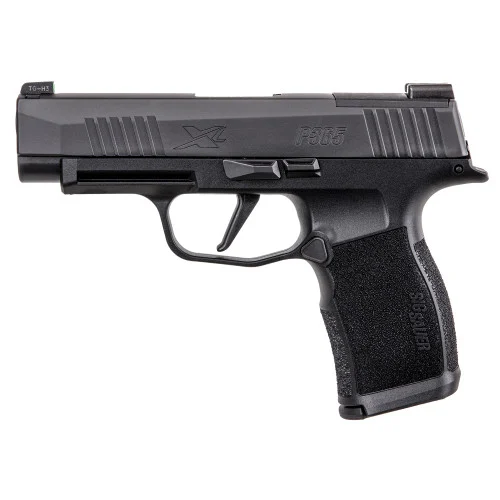 Sig Sauer P365XL, Sub-Compact, 9mm, 3.7" Barrel, Nitron Finish, Black, XRAY3 Day/Night Sights, Optics Ready, 12rd, 2 mags