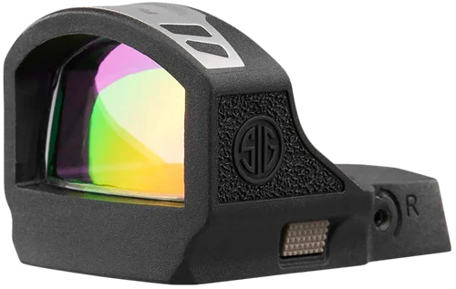 Sig Sauer Romeo-RS Compact, Green Dot, 1X Magnification, 24mm Objective, 6 MOA, Black, For DeltaPoint-R2 Footprint