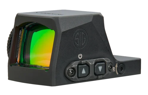 Sig Sauer Romeo-X Enclosed Pro Black 1x24mm 3MOA Green Dot Reticle RX Footprint Mount